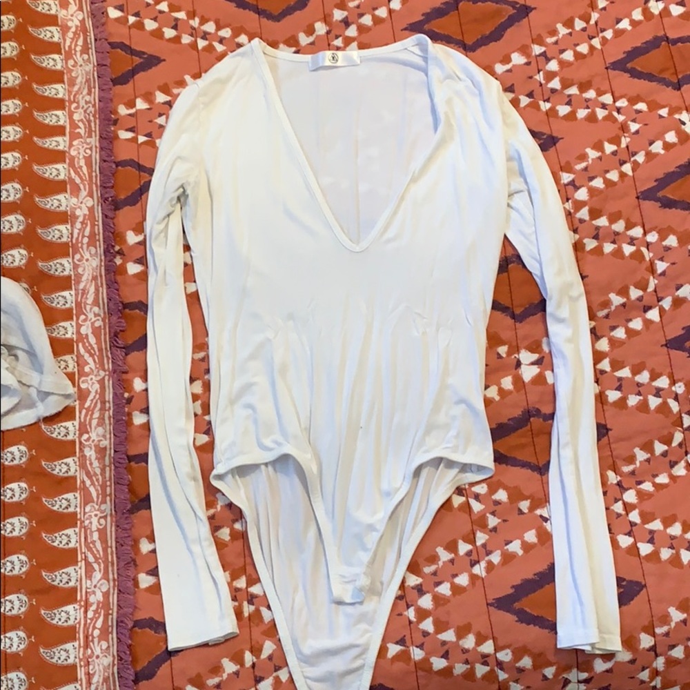 body suit deep V